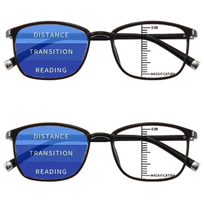 Unisex Photochromic Progressive Reading Glasses