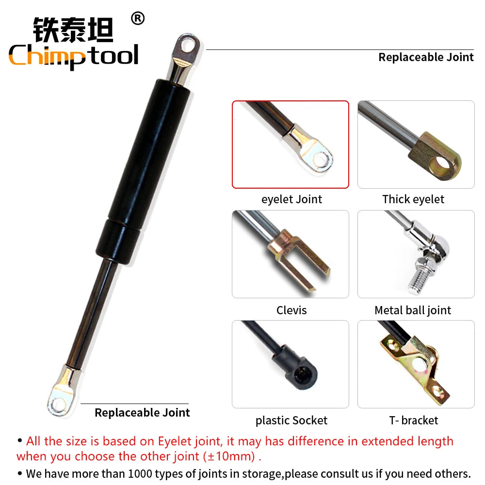 1 Pc Gas Spring Universal Shock Absorber Hydraulic Lift