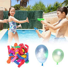 111pcs Multicolor Latex Filling Water Balloons