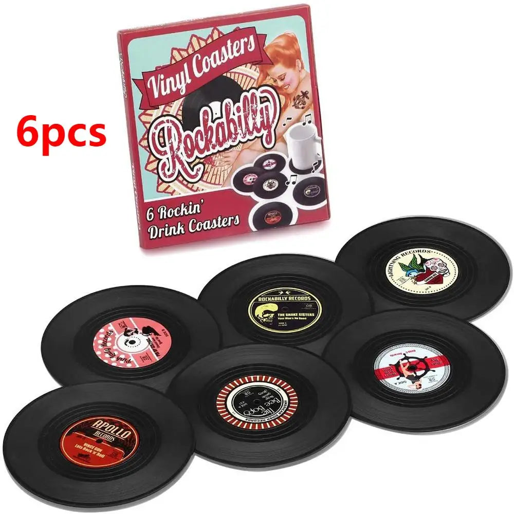 Vinyl Record Table Mats Drink Coaster