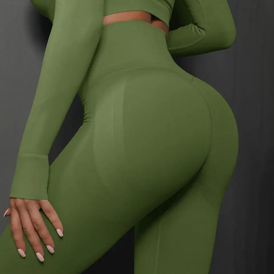High Waist Elastic Workout Leggings