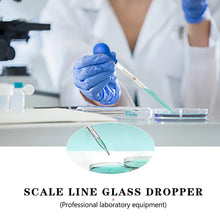 3 Pieces Glass Graduated Transfer Dropper