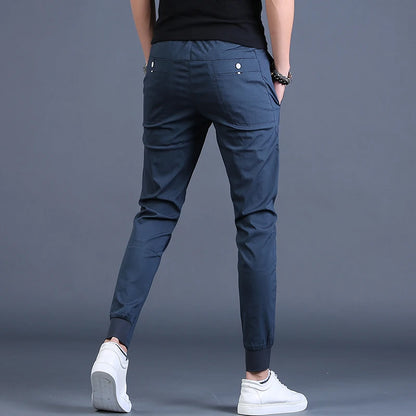 Casual Sport Slim Fit Drawstring Trousers