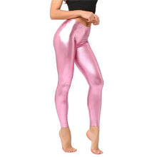 Metallic Shiny Candy Color Leggings