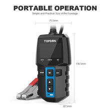TOPDON BT100 12V Car Battery Tester