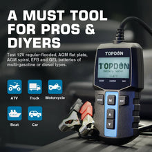TOPDON BT100 12V Car Battery Tester