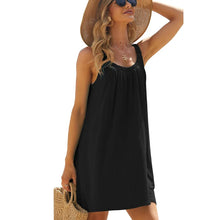 Ohsisa A-Line Casual Sleeveless Summer Dress