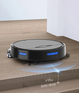 GEERLEPOL 3-in-1 Smart Robotic Vacuum Cleaner & Mop Alexa-controlled Wet and Dr