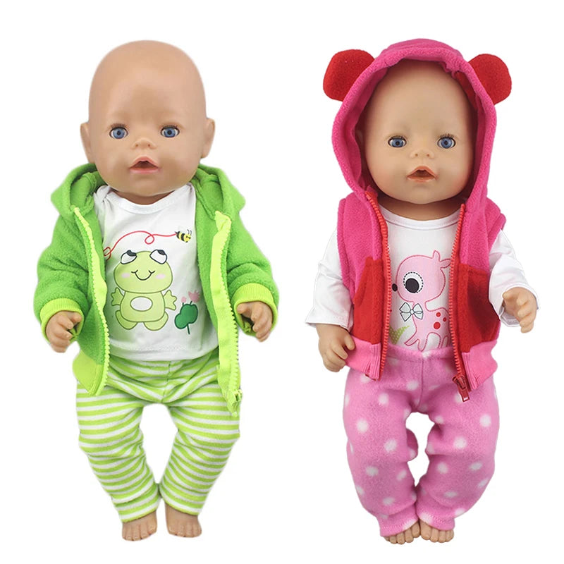 Cute Frog Suit Doll