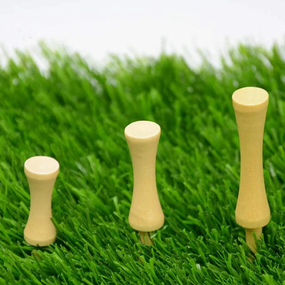 Step Down Golf Tees Wooden 50pcs