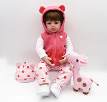 Reborn Toddler Soft Silicone Body Lifelike Doll