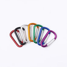 Alloy Aluminum D-Ring Key Chain