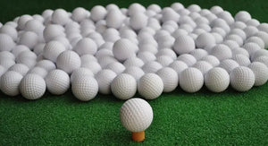 100 pcs White Foam Practice Golf Balls