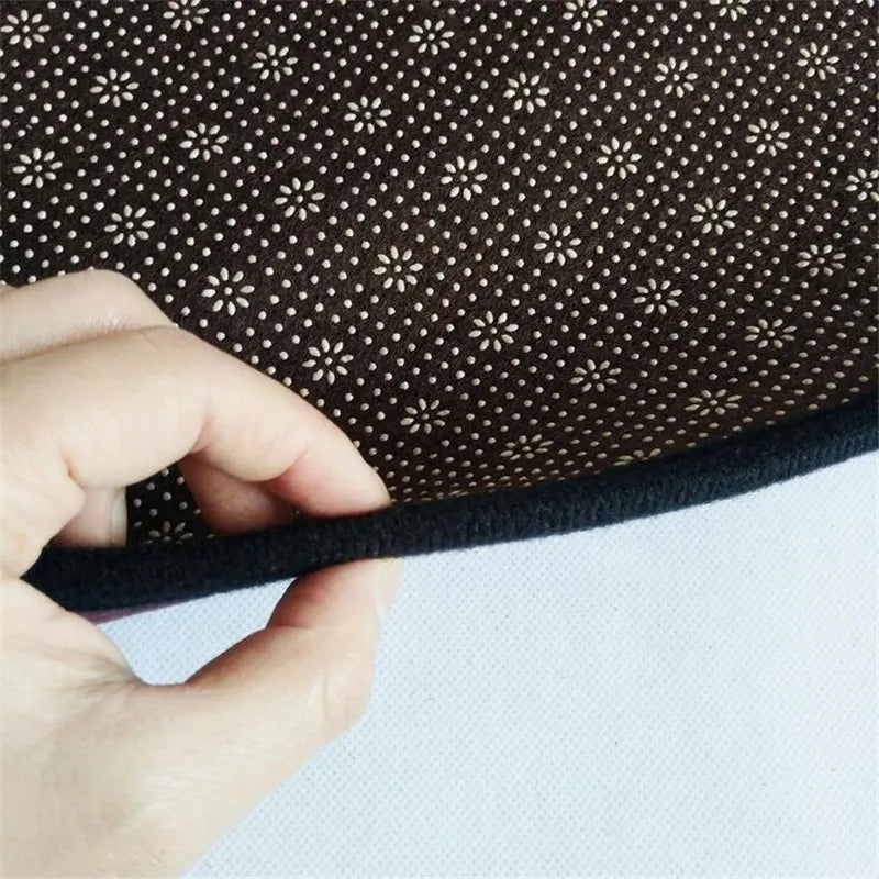 Music Vinyl Record Printed Round Carpet