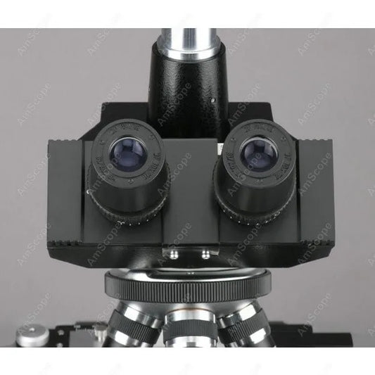 AmScope 40X-2500X Trinocular Biological Compound Microscope