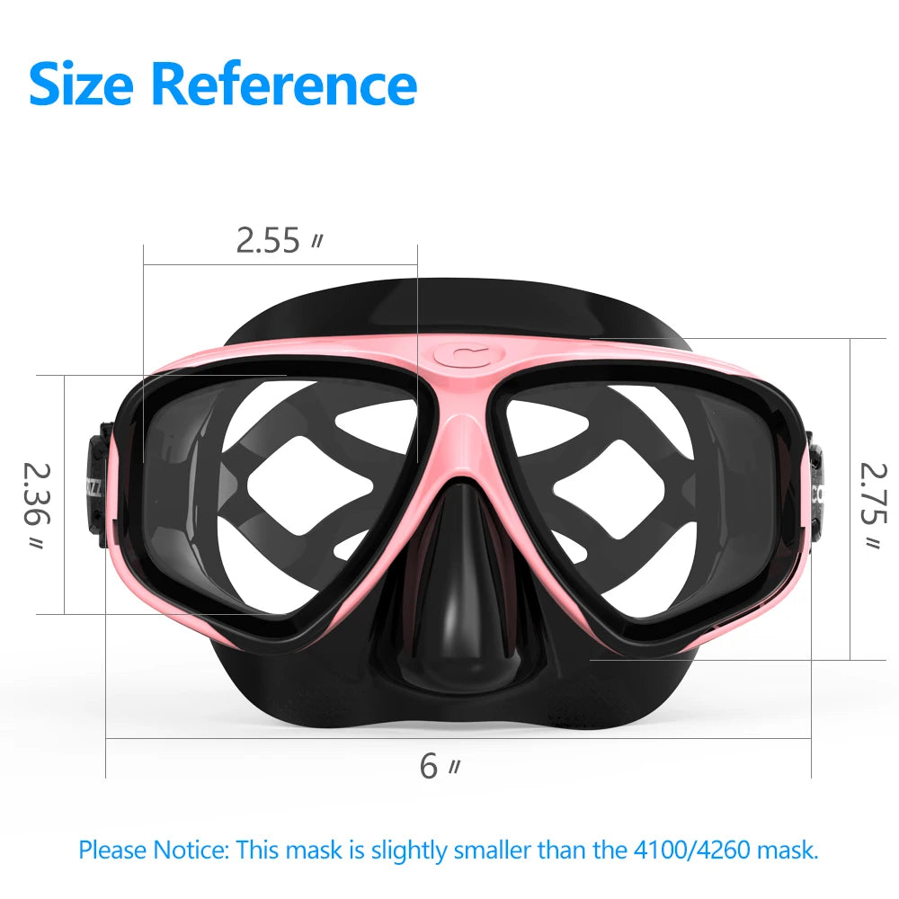 COPOZZ No Fogging Snorkeling Mask