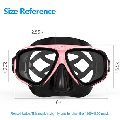 COPOZZ No Fogging Snorkeling Mask
