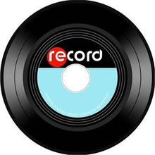 Music Vinyl Record Printed Round Carpet