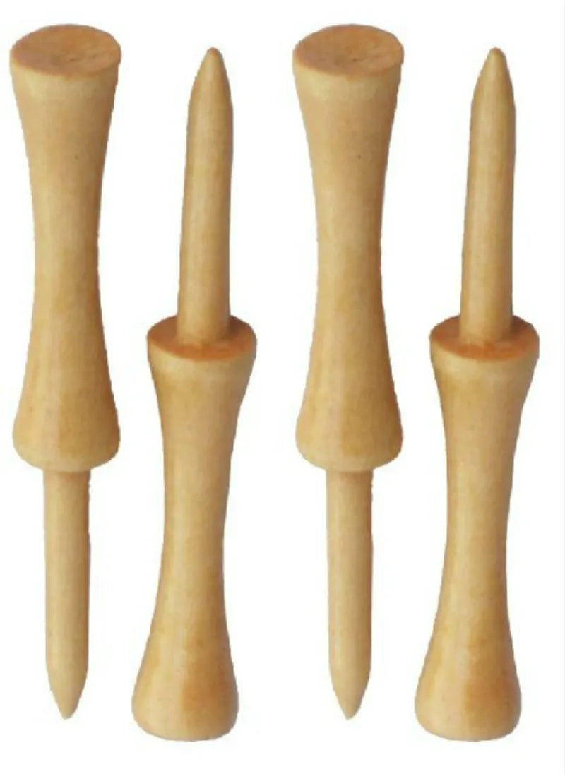 Step Down Golf Tees Wooden 50pcs
