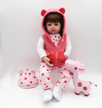 Reborn Toddler Soft Silicone Body Lifelike Doll