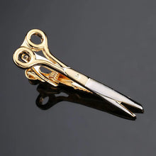 Gold Plated Airplane Shape Tie Clip