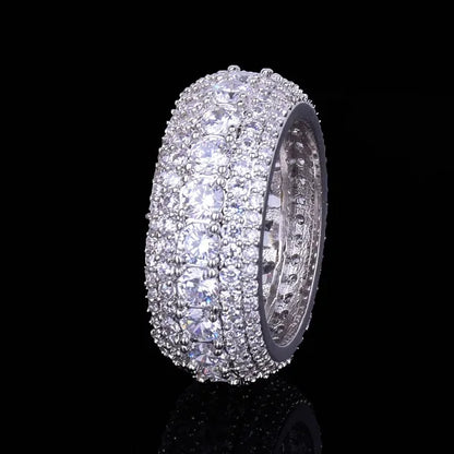 Cubic Zircon Iced Out Ring