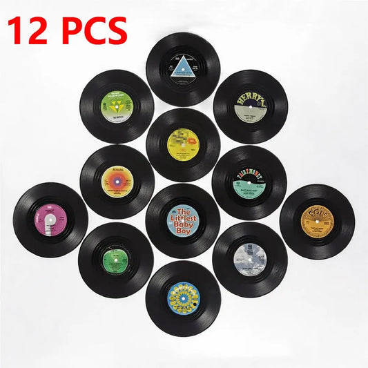 Vinyl Record Table Mats Drink Coaster