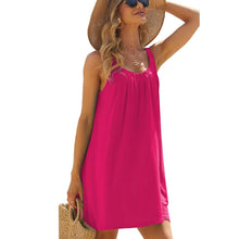 Ohsisa A-Line Casual Sleeveless Summer Dress