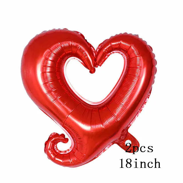Love Heart Bear Foil Balloons