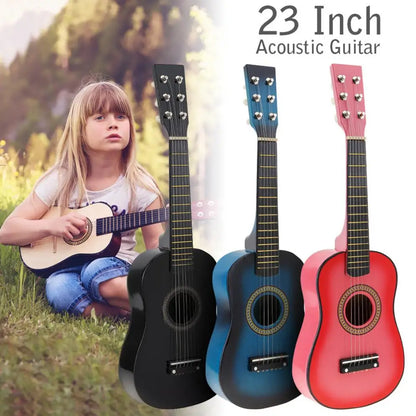 23" Acoustic Starter Guitar with Pick & Strings
