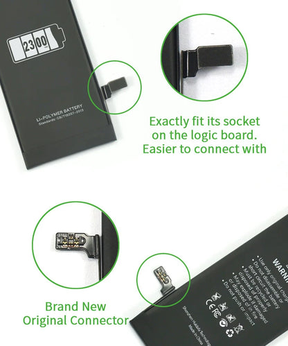 DEJI Replacement Battery & Repair Tool Kit for iPhone