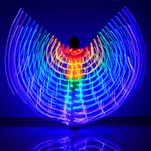 LED Colorful Fairy Wings Butterfly Belly Dancing Costume