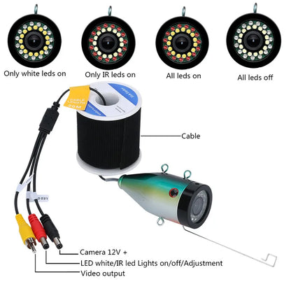 9" HD Underwater Fish Finder with DVR Camera