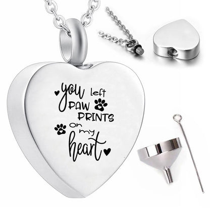 Pet Keepsake Urn Cremation Necklace