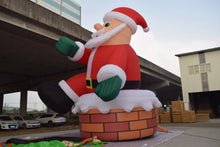 Inflatable Santa Claus Holiday Display