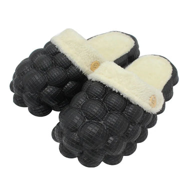 Anti-Slip Thermal Winter Slides with Plush Fur Insole
