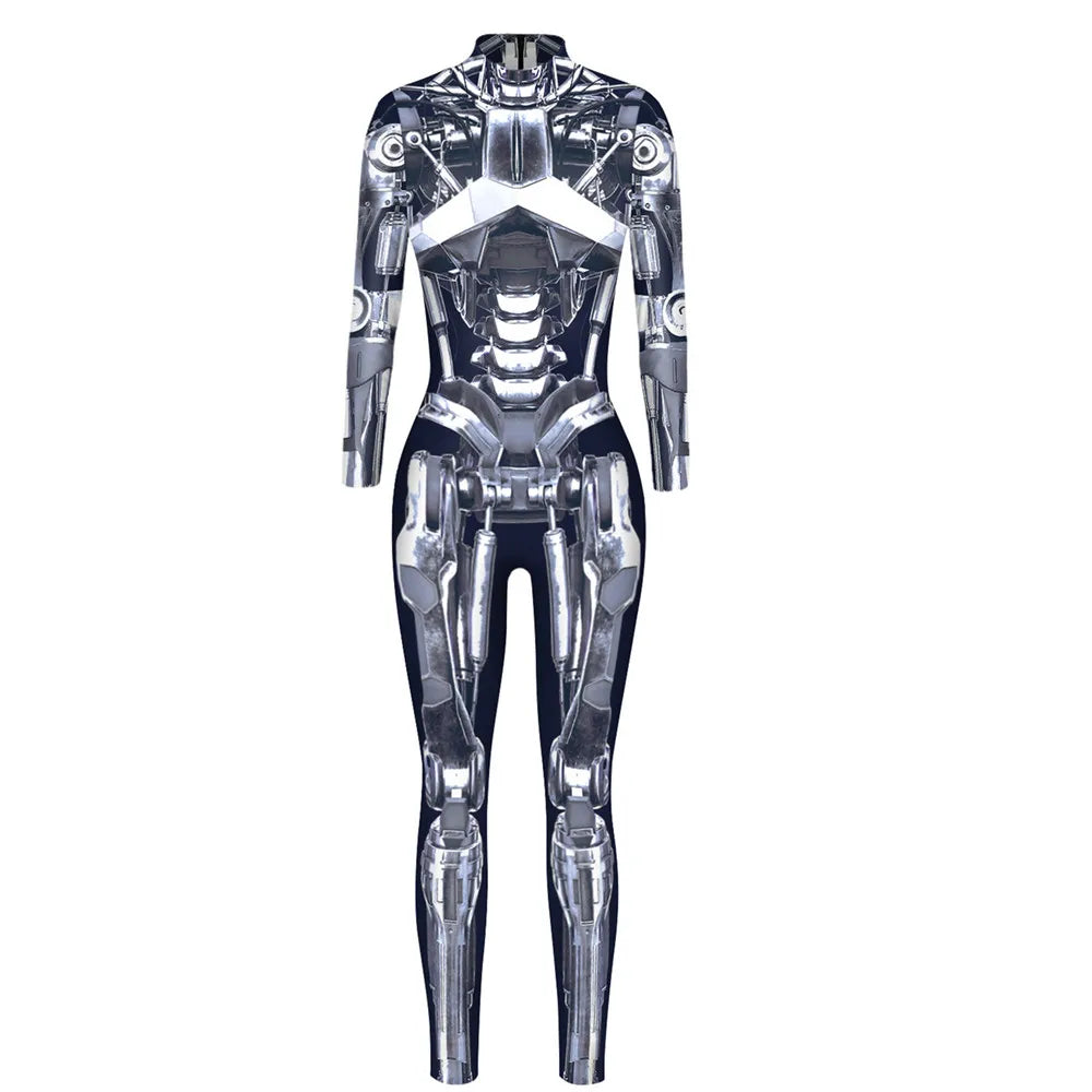 Robot Jumpsuit Catsuit Costumes