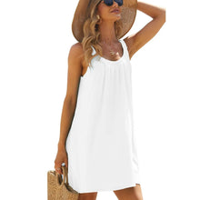 Ohsisa A-Line Casual Sleeveless Summer Dress