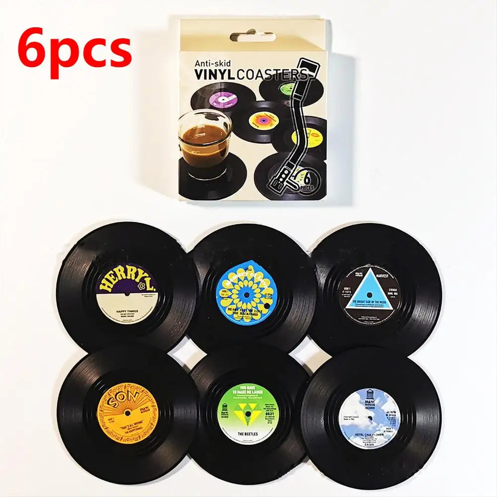 Vinyl Record Table Mats Drink Coaster