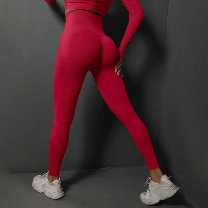 High Waist Elastic Workout Leggings