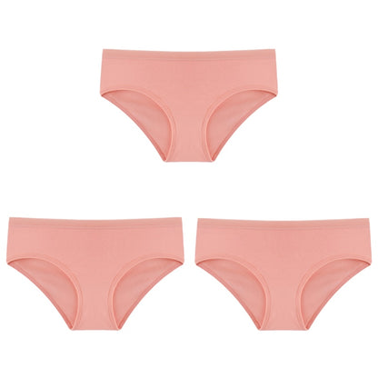 Cotton Solid Color Low-Rise Briefs