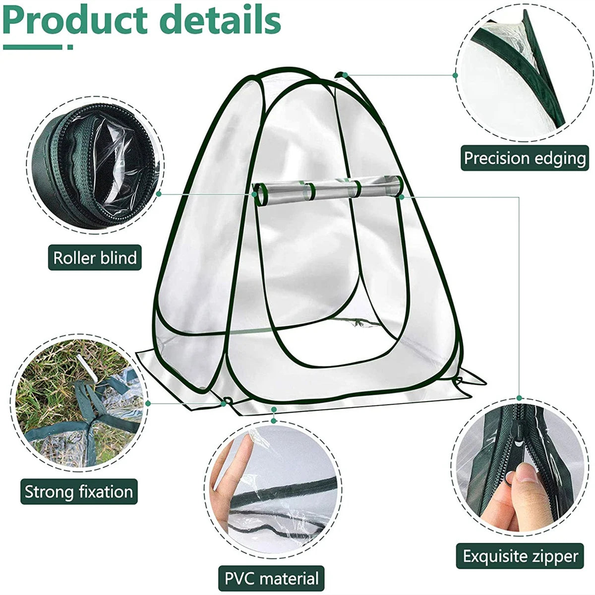 Pop-Up Portable Mini Plants Greenhouse