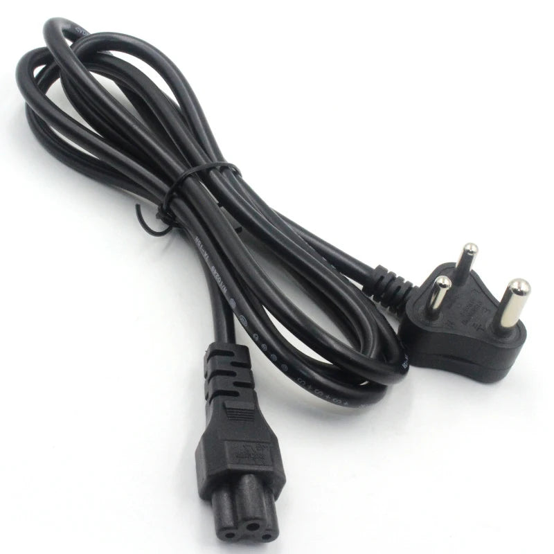 Universal IEC C5 3-Prong Laptop Power Cord & Extension Cable