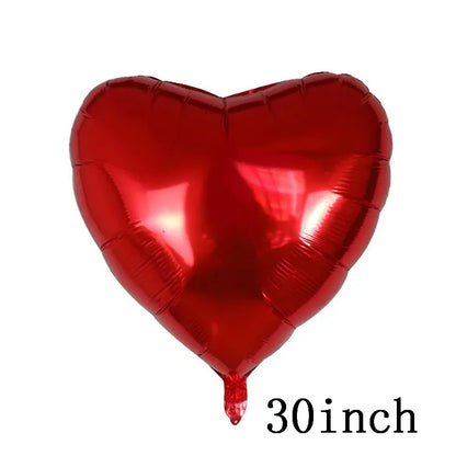 Love Heart Bear Foil Balloons