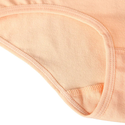 3Pcs Cotton High Waist Abdominal Briefs