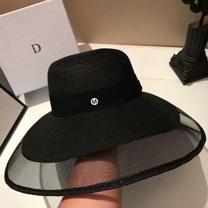 Woolen Rhinestone Solid Color Basin Hat