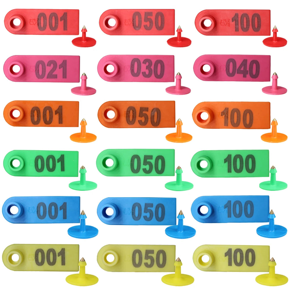 20PCS Plastic Livestock Animal Markers