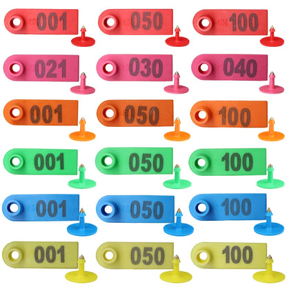 20PCS Plastic Livestock Animal Markers
