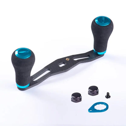 ARTSEA 1K Carbon Fiber Fishing Reel Handle with EVA Knobs