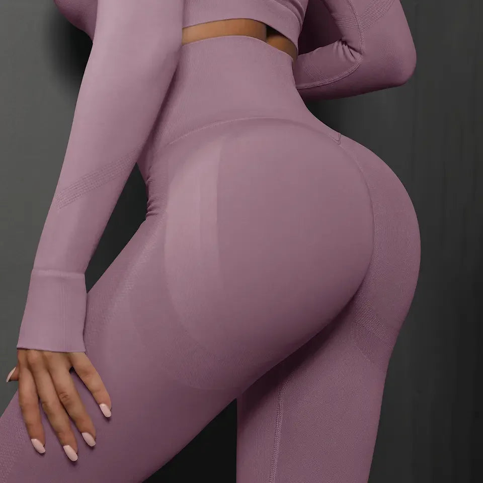 High Waist Elastic Workout Leggings